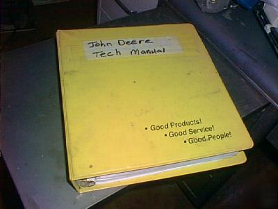 John deere tech manual 300D,310D,315D backhoe loader