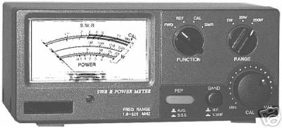 Mfj 872 1.8 - 200 mhz grandmaster swr meter 