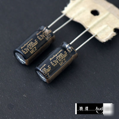 New 190PCS 1200UF 6.3V rubycon mcz pc capacitors 