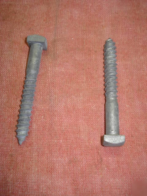 New lot of 72 steel screws (8 lbs), 3-1/4