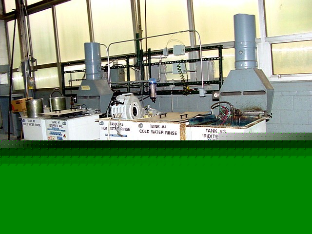 2004 iridite coating line - tanks, heaters, timers, ect