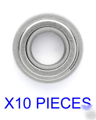 10 ball bearing MR128 zz 8X12X3.5 shielded fits tamiya