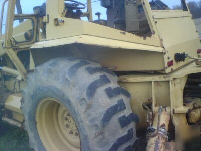 CAT416 backhoe extend hoe