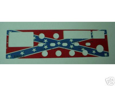 Galaxy DX66V rebel flag faceplate 