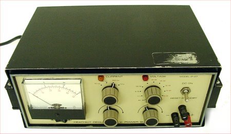 Heathkit ip-27 regulated dc power supply 0-50 volts