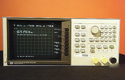 Hp 8757A scalar network analyzer (reduced )