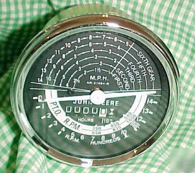 John deere AA6572R 620 630 tach tachometer hour meter