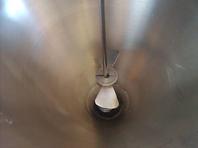 Mateer 31-ac stainless steel paste mixer od 15.7