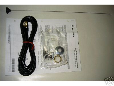 Motorola vhf ham mobile radio antenna PL259 fit kenwood