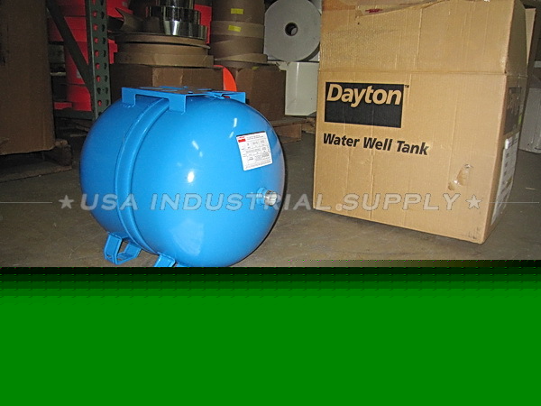 New dayton 13.5GAL horizontal precharged water tank