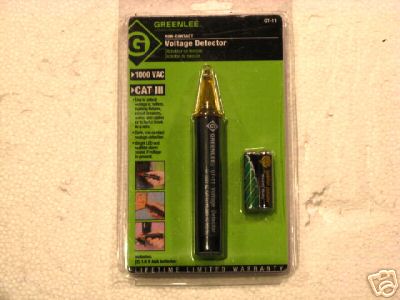 New greenlee gt-11 voltage detector 50-1000VAC in pkg