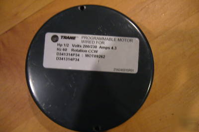 New trane / as ecm 2.3 motor head- 1/2 hp- w/ shop wear