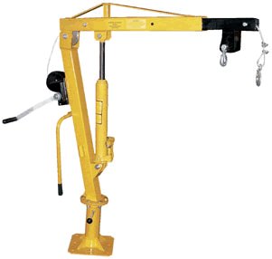 New vestil winch operated truck jib crane - 