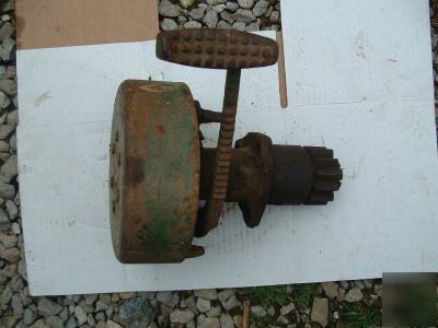 Original john deere b complete brake assembly left