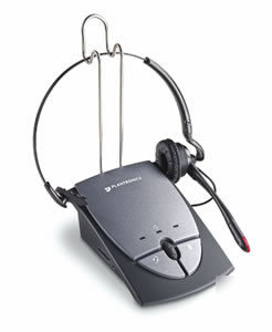 Plantronics S12-telephone headset system - w/ 2 yr warr