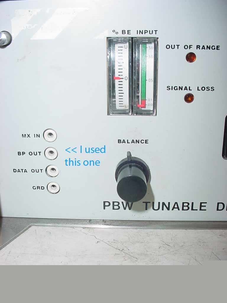 Emr 4142 - pbw tunable discriminator hz & khz