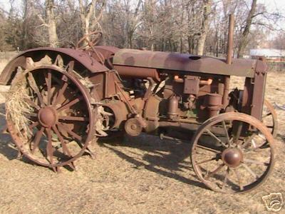 1930's? allis chalmers 20-35 tractor on steel wheels 