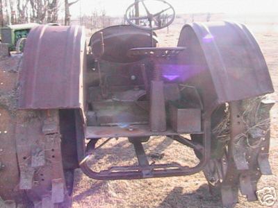 1930's? allis chalmers 20-35 tractor on steel wheels 