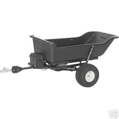 Atv hydraulic dump wagon - 2 wheel - 1,500 lb capacity