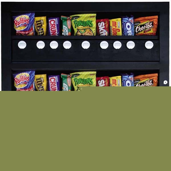 Ca-18 compact countertop snack & candy vending machine