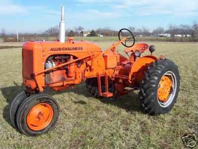 Ca allis chalmers tractor w/3POINT hitch