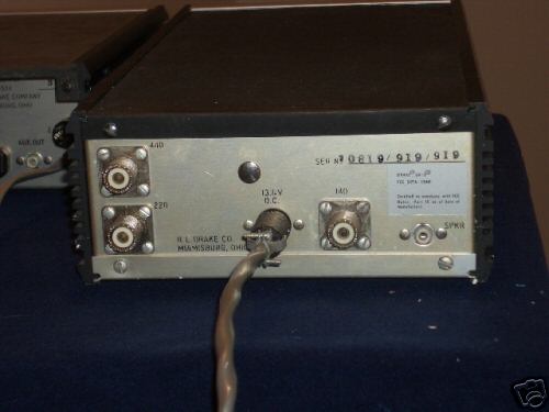 Drake UV3 uv-3 vhf, uhf fm 2M transceiver w/ boxes