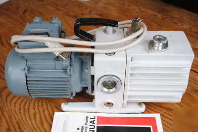 Leybold D4A trivac a dual stage vacuum pump rebuilt