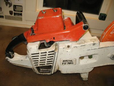 Stihl TS760 concrete, cut off saw, rebuilt, guaranteed 