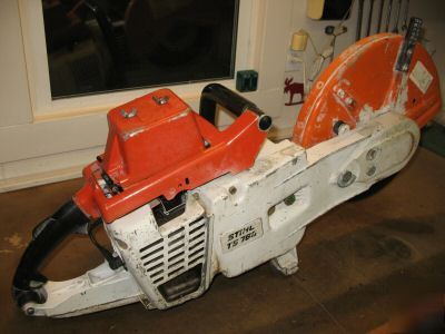 Stihl TS760 concrete, cut off saw, rebuilt, guaranteed 