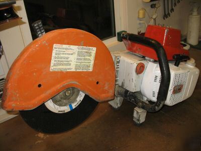 Stihl TS760 concrete, cut off saw, rebuilt, guaranteed 