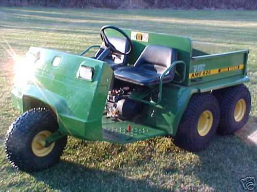 Very nice john deere AMT626 gator elec dump (no 