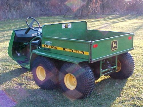 Very nice john deere AMT626 gator elec dump (no 