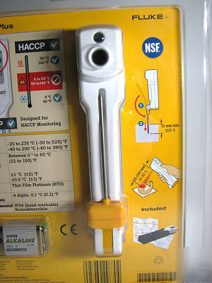  fluke infrared noncontact food pro plus thermometer 