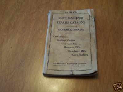 1949 ih mccormick-deering corn machines manual