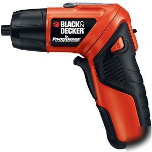 Black & decker pivoting handle cordless screwdriver