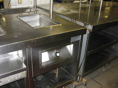 Custom chefs table/line/counter- 24' long