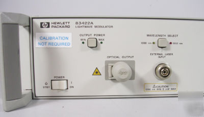 Hp 83422A lightwave moludator tested in great condition