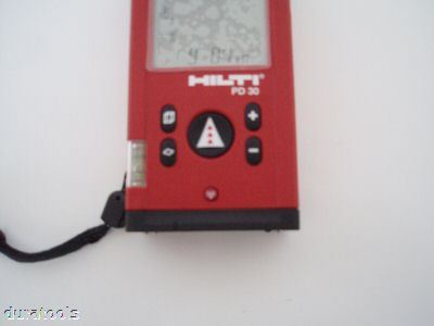 Like new hilti PD30 laser range distance meter pd 30 