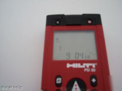 Like new hilti PD30 laser range distance meter pd 30 