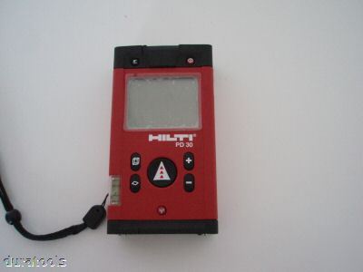 Like new hilti PD30 laser range distance meter pd 30 