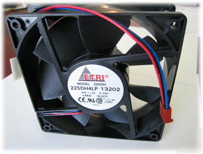 New 10PAK etri brushless dc fan 48VOLT, runs 38V- 56V