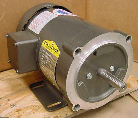 New energy saving baldor elec. motor 1/3 hp.