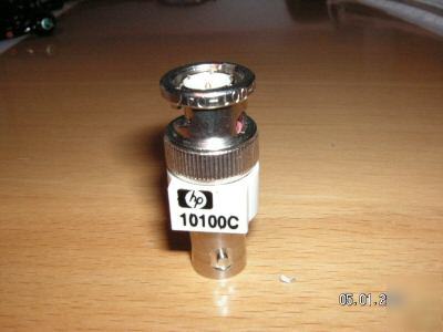 New hp 10100C termination 50 ohm feedthrough 