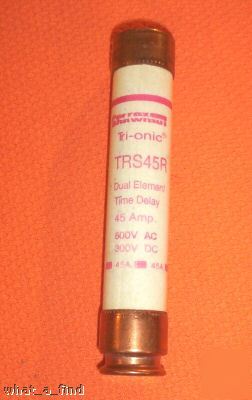 New shawmut trs-45-r tri-onic fuse TRS45R frs-r-45