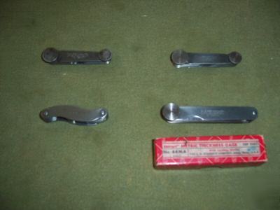 Starrett thread pitch , feeler , and radius gages