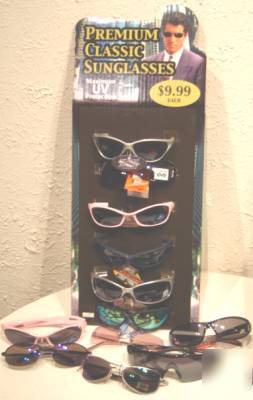 Sunglasses display racks sun glasses 4 counter displays