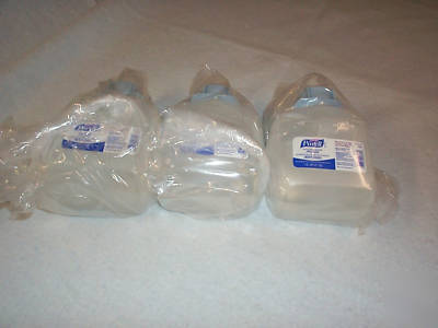 Three purell 5192 foaming hand sanitizer refills