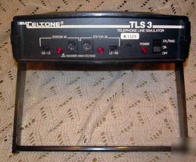 Tls-3 telephone line simulator 