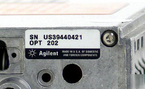 Hp agilent 86101A/202 electrical/optical plug-in module