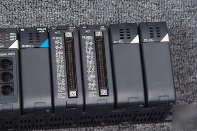Koyo direct logic dl 205 H2-WPLC2,H2-serio,F2-08AD-2 #6